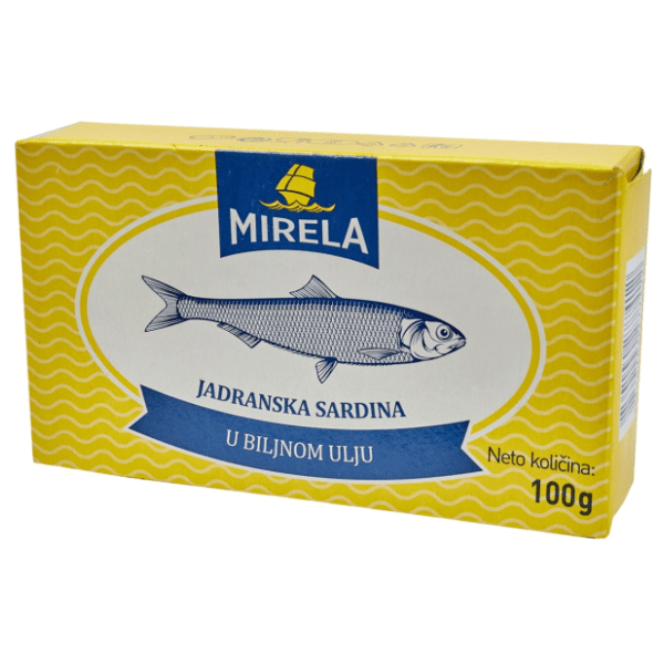 Sardina MIRELA u biljnom ulju 100g 0