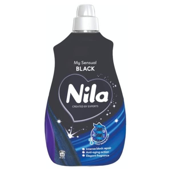 NILA my sensual black tečni deterdžent 50 pranja (2,7l) 0