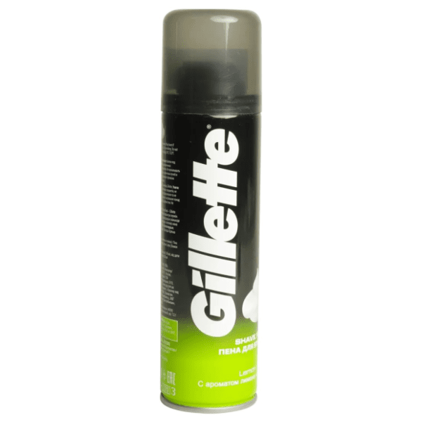 Pena za brijanje GILLETTE lime 200ml 0