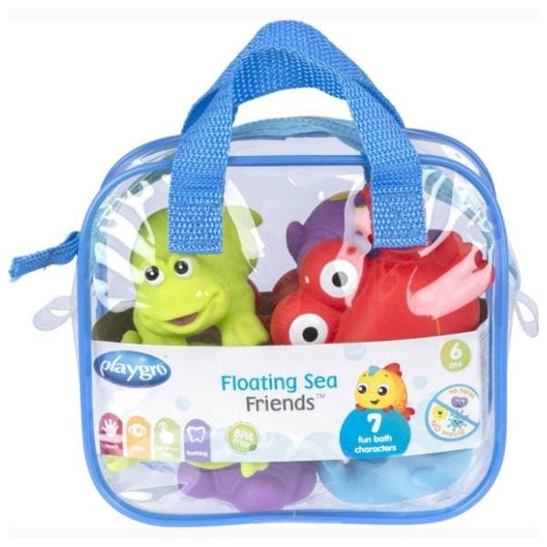 PLAYGRO set za kupanje Morski drugari plavi 7kom 0
