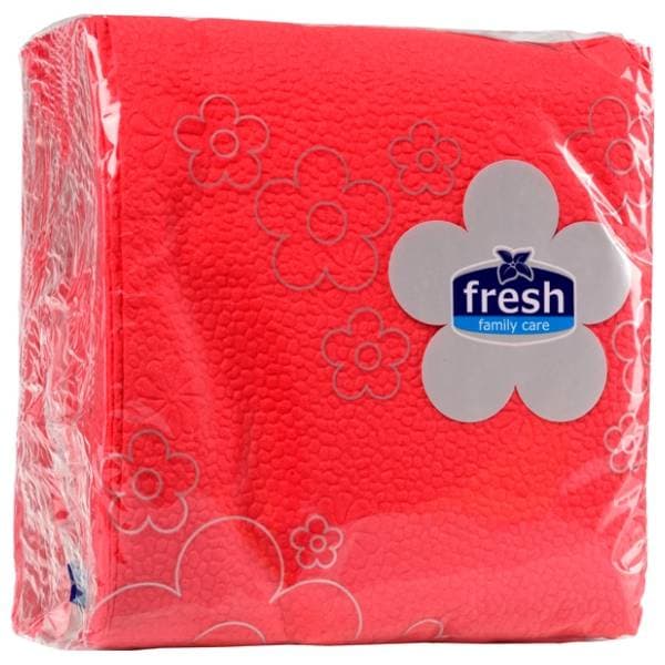 Salvete FRESH crvene 1sloj 60kom 0