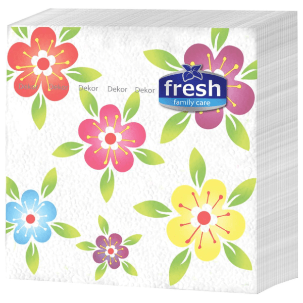 Salvete FRESH Cvetne 1sloj 45kom 0