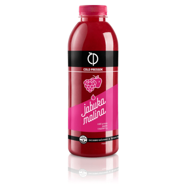 Sok COLD PRESSOK malina jabuka 750ml 0