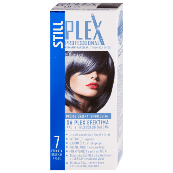 STILL Plex farba za kosu 1.11 crni safir 0