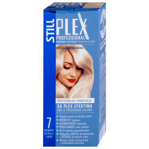 STILL Plex farba za kosu 11.0 ekstremno plava 0