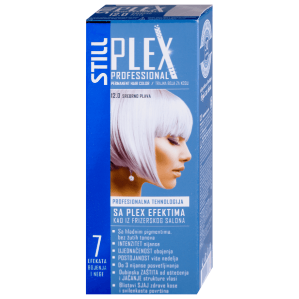 STILL Plex farba za kosu 12.0 srebrno plava 0