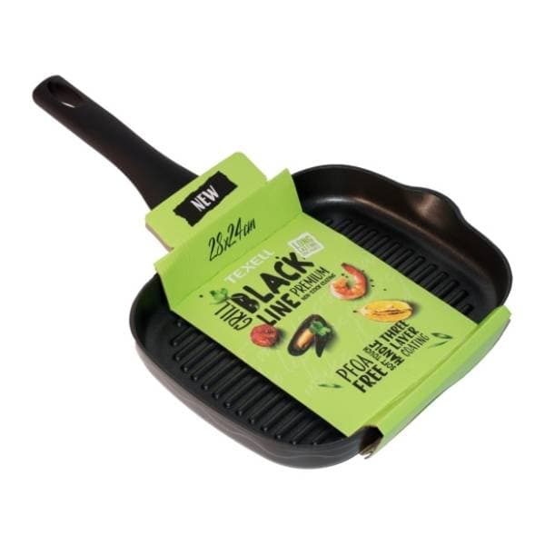 TEXELL grill tiganj Black Line TPBL-G28 0
