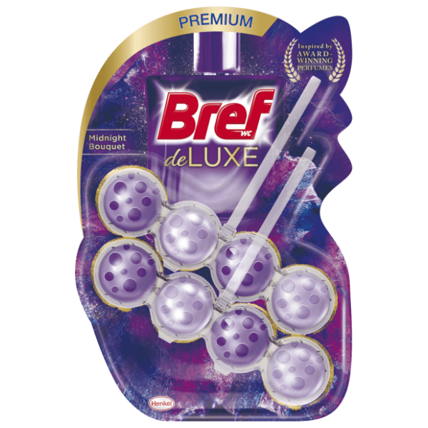 WC osveživač BREF deluxe bouqet 2x50g 0
