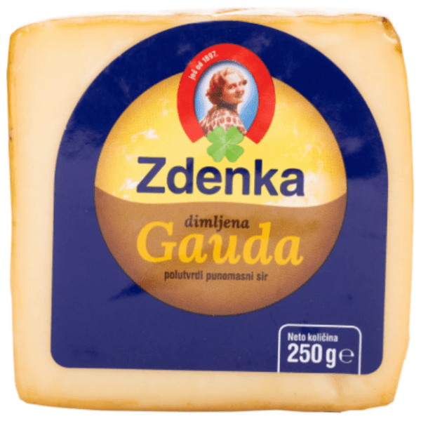 Kačkavalj ZDENKA dimljena gauda 250g 0