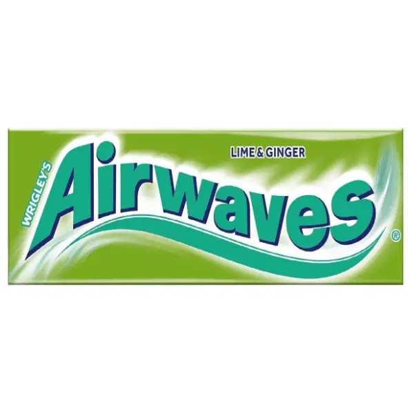 Žvake AIRWAVES lime&ginger 14g 0