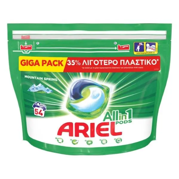 ARIEL PODS Mountain spring kapsule za veš 54kom 0