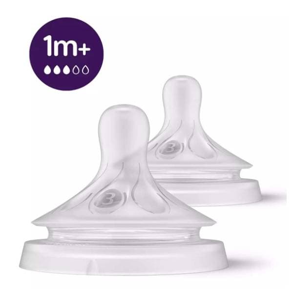 AVENT Natural Response silikonska cucla spor protok (1m+) 0