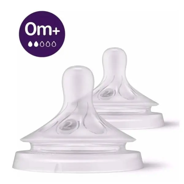 AVENT Natural Response silikonska cucla (0m+) 2kom 0