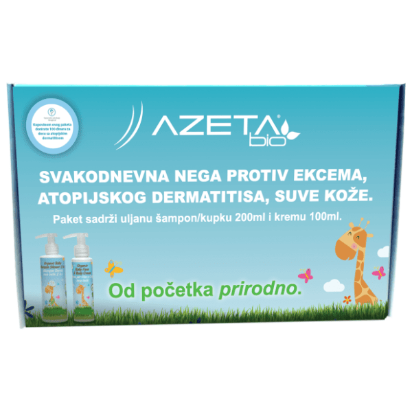 AZETA BIO organski paket za ekceme i suvu kožu 0