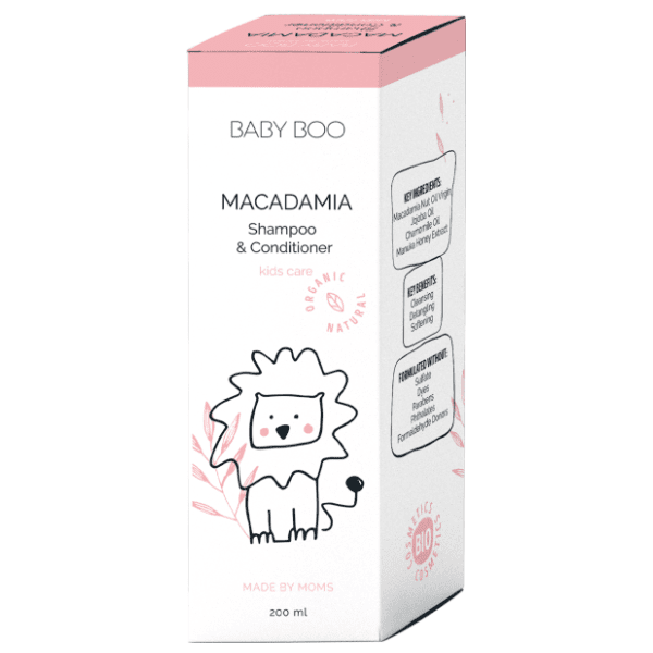 Šampon i balzam za bebe BABY BOO Macadamia 200ml 0