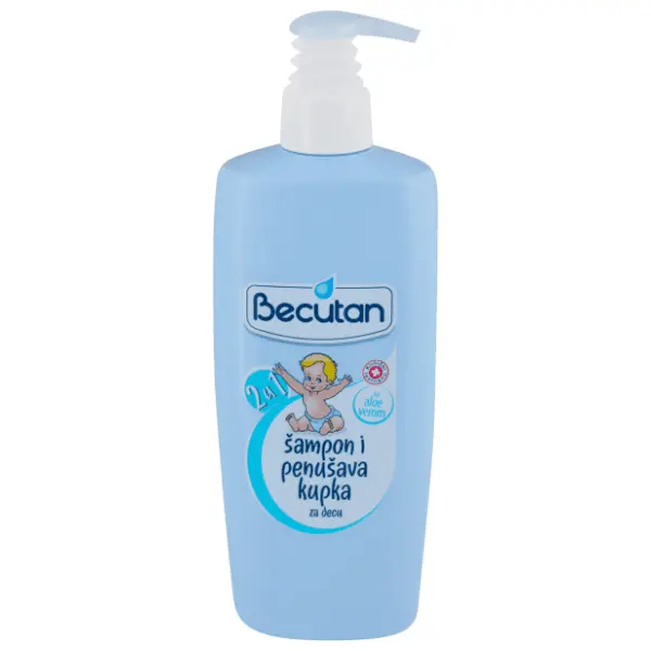 BECUTAN 2u1 šampon i kupka za decu 400ml 0