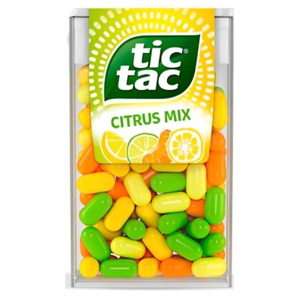 Bombone TIC TAC citrus mix 54g 0