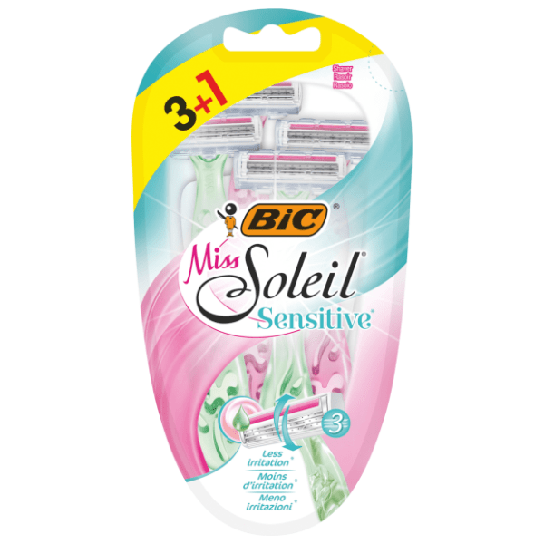 Brijač BIC Miss Soleil sensitive 3+1 gratis 0
