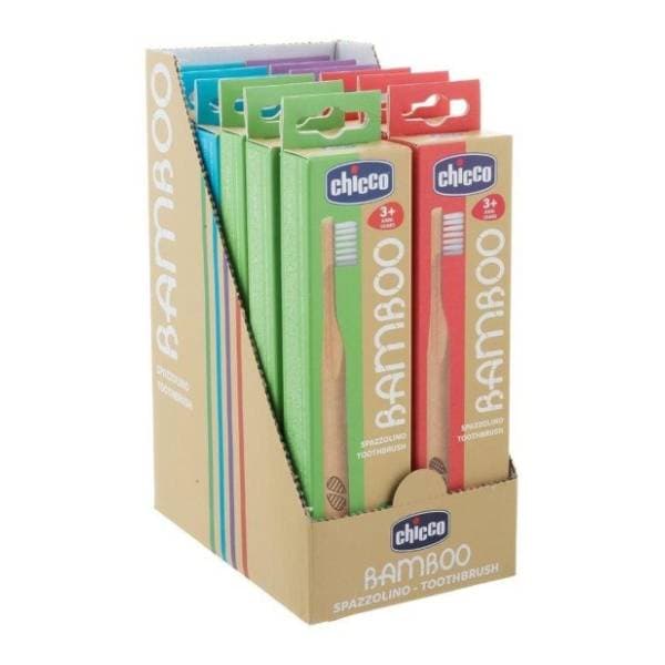 CHICCO četkica za zube bamboo 3g+ 1kom 0