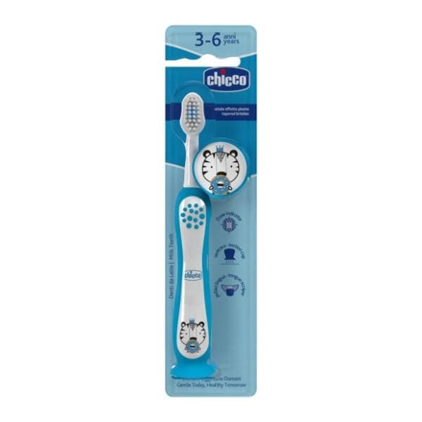 CHICCO četkica za zube tiger 3-6g 1kom 1