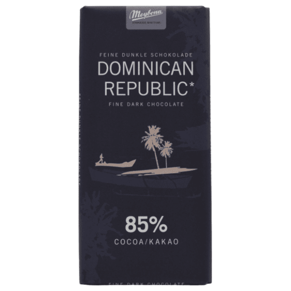 Crna čokolada MEYBONA 85% Dominican republic 100g 0
