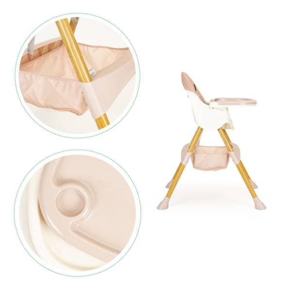 ECO TOYS hranilica za bebe 2u1 Eco pink 2