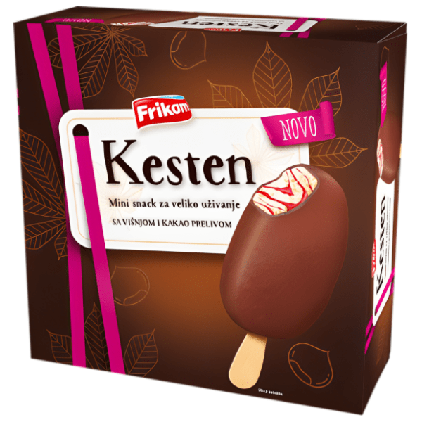 Sladoled FRIKOM kesten mini multipack 6x60ml 0