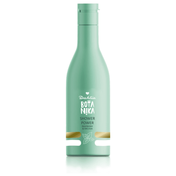 Gel za tuširanje DAHLIA Botanika malina matičnjak 300ml 0