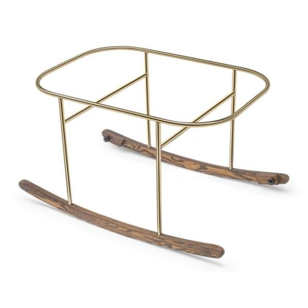 HANAH HOME kolevka za bebe Hier metal white gold 2