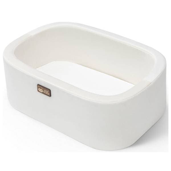 HANAH HOME kolevka za bebe Hier metal white gold 1
