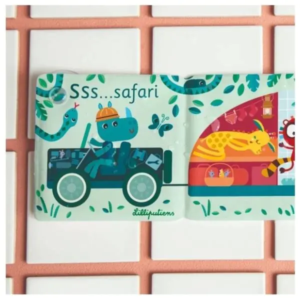 LILLIPUTIENS magični panel za kupanje Safari 2