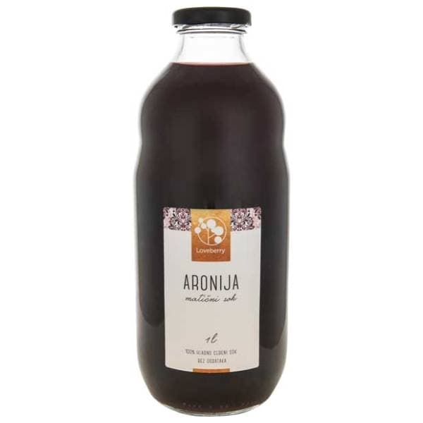 LOVEBERRY matični sok aronija 1l 0