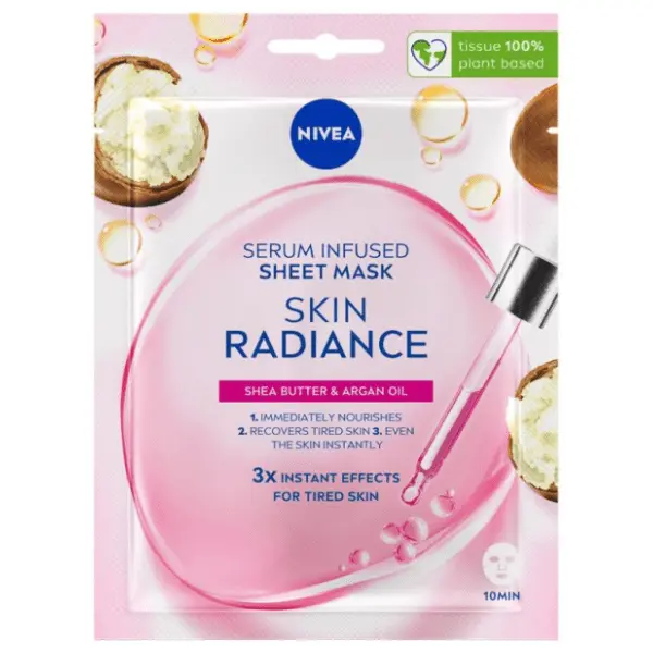 NIVEA maska za lice skin radiance 1kom 0