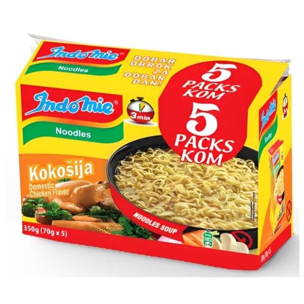 Nudle INDOMIE kokošije meso 5x70g 0
