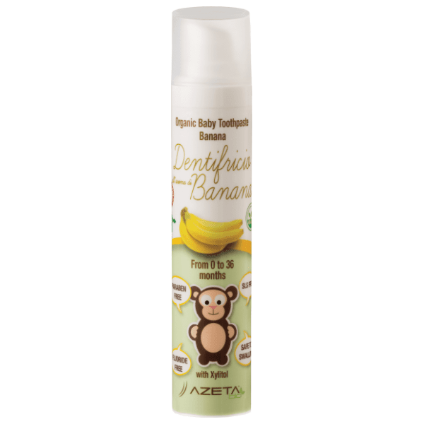 Organska pasta AZETA BIO banana 0-3g 50ml 0
