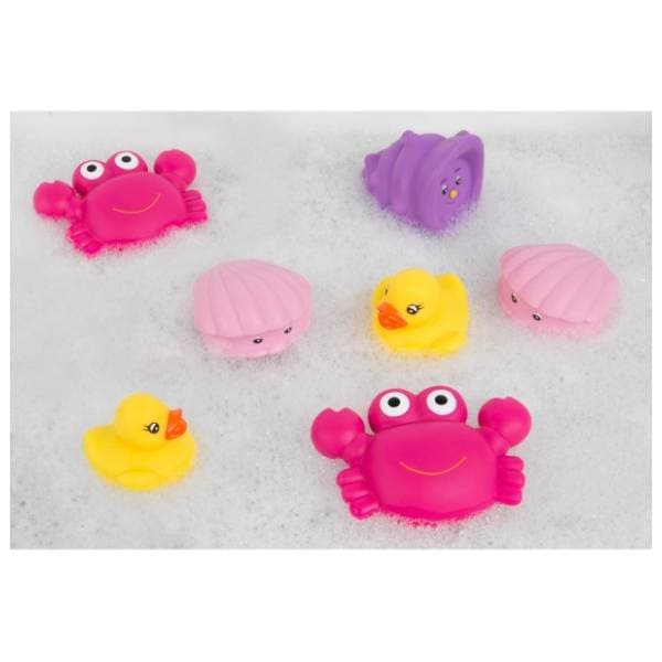 PLAYGRO set morskih drugara za kupanje roze 2