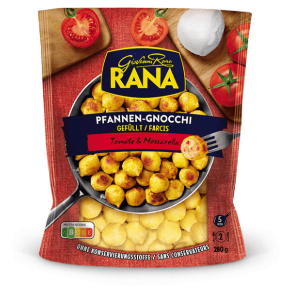 Njoke paradajz i mozzarela RANA 280g 0