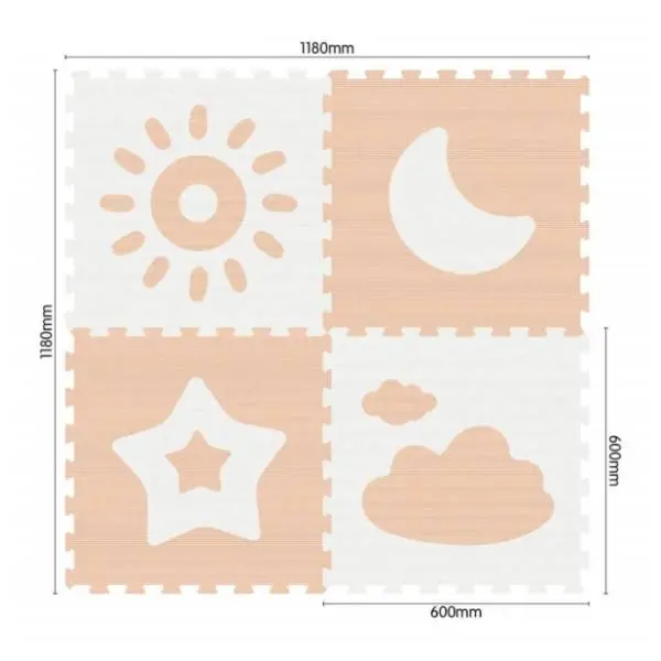 SUNTA podne puzle Sunce, oblak, zvezda i mesec 0