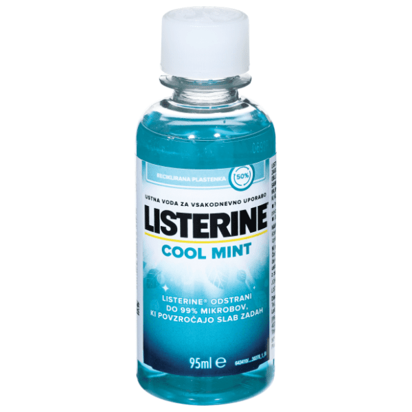 Tečnost za ispiranje usta LISTERINE Cool mint 95ml 0