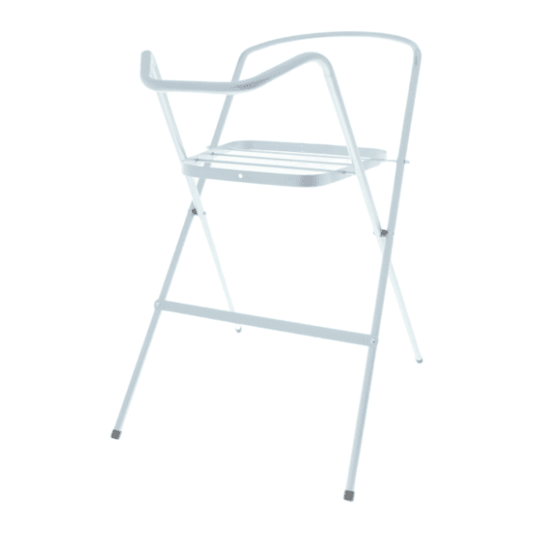 TEGA metalni stalak za kadicu sa korpom 102cm beli 0