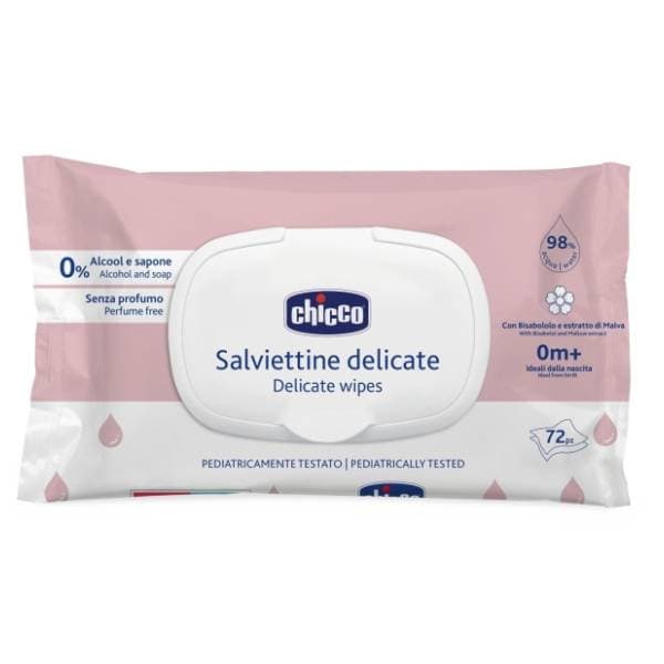 Vlažne maramice CHICCO delicate 72kom 0