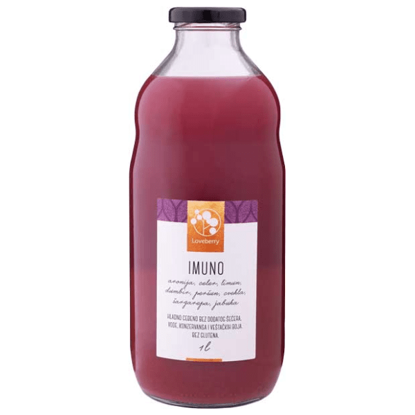 Voćni sok LOVEBERRY imuno 1l 0