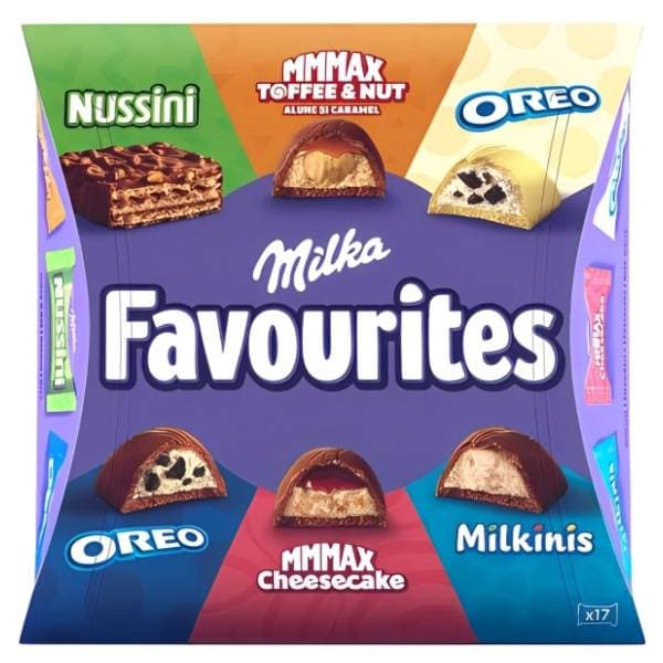Bombonjera MILKA favourites 158g 0