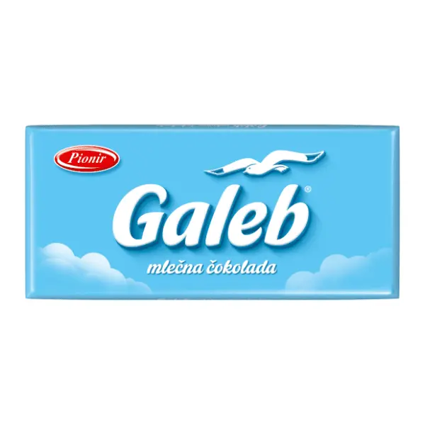 Čokolada PIONIR Galeb mlečna 200g 0