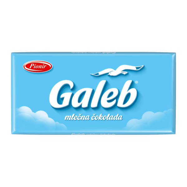 Čokolada PIONIR Galeb mlečna 80g 0