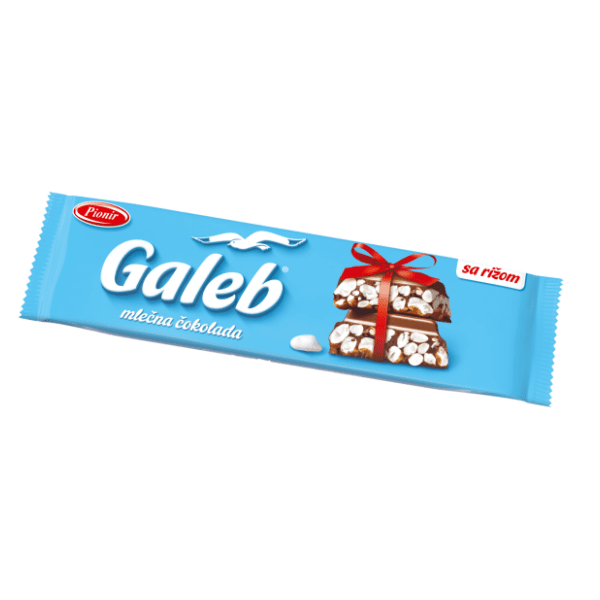 Čokolada PIONIR Galeb riža 180g 0