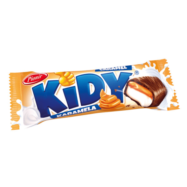Čokoladica PIONIR Kidy karamela 30g 0