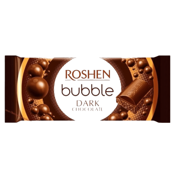 Crna čokolada ROSHEN bubble dark 80g 0