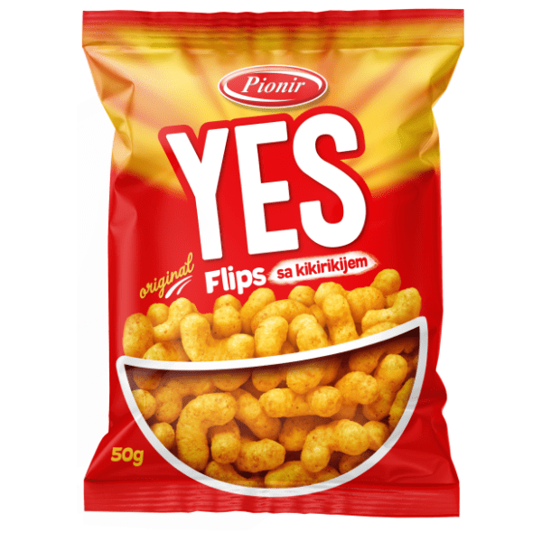 Flips PIONIR Yes sa kikirikijem 50g 0