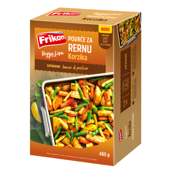 FRIKOM Korzika mix povrća 480g 0